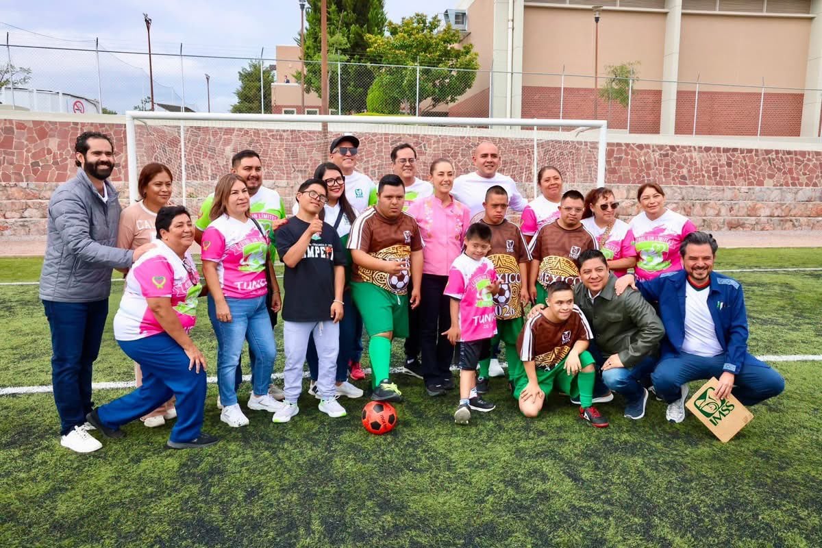 Sheinbaum realiza visita sorpresa a San Luis Potosí