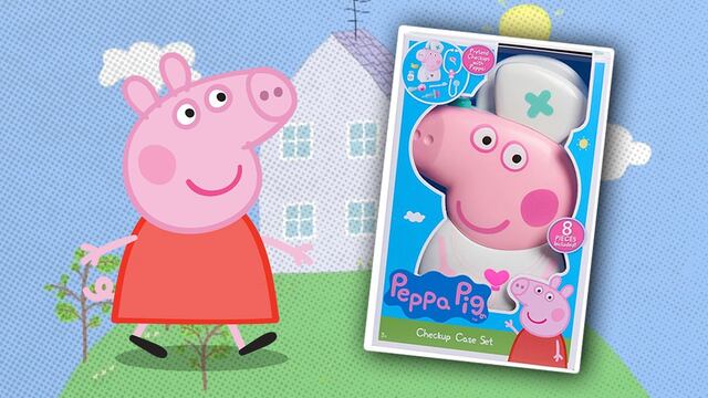 Set Peppa Pig doctora