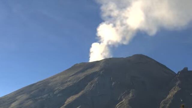 Volcán Popocatépetl hoy 12 de noviembre