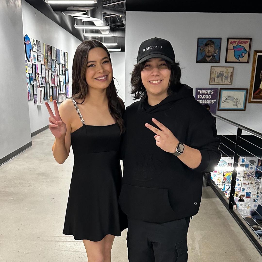 Quackity y Miranda Cosgrove