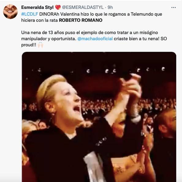 En redes aplauden que hija de Alicia Machado ignorara a Roberto Romano