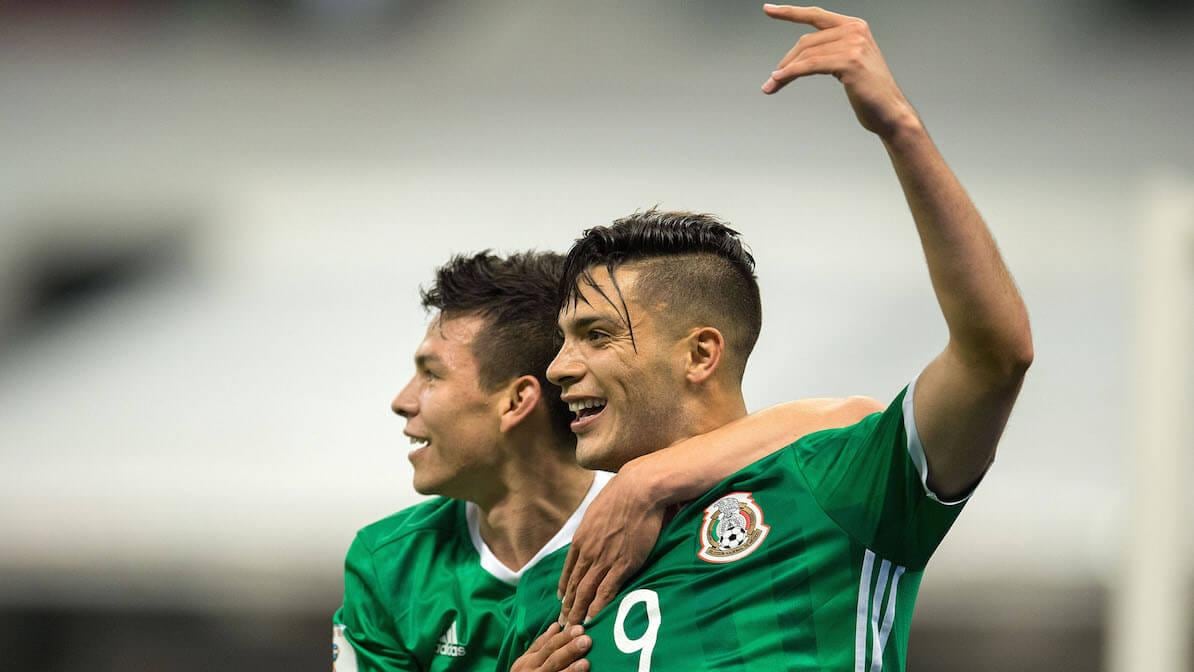 ‘Chucky’ Lozano y Raúl Jiménez.