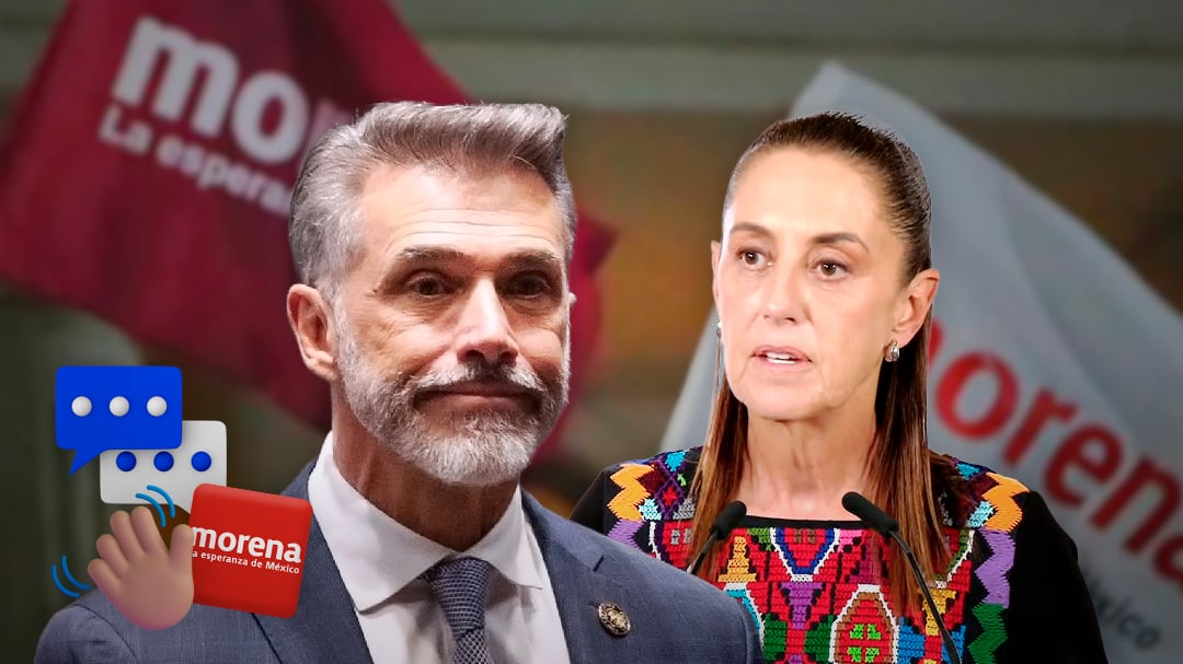 El mensaje de Sergio Mayer a Sheinbaum tras dejar Morena