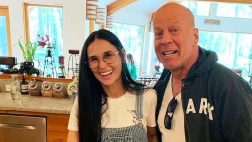 Demi Moore visita a Bruce Willis cada semana y sin falta desde que el actor enfermó