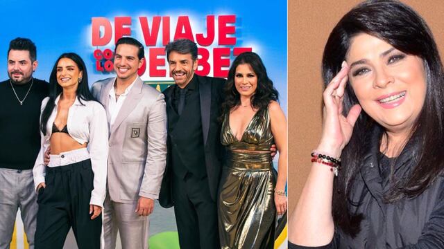 Victoria Ruffo y De Viaje con los Derbez
