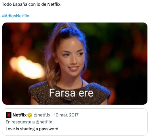 Memes tunden a Netflix por la polémica de sus cuentas compartidas