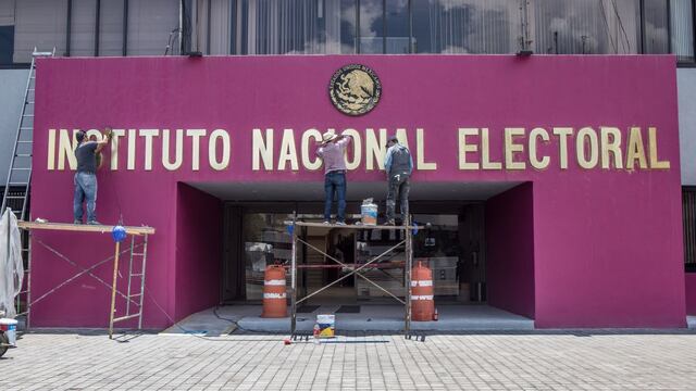 Fachada de oficinas del INE