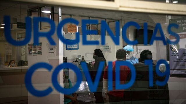Zona de Acceso al área Covid del Hospital General de Zona 1-A DR. RODOLFO ANTONIO DE MUCHA MACIAS "Venados"