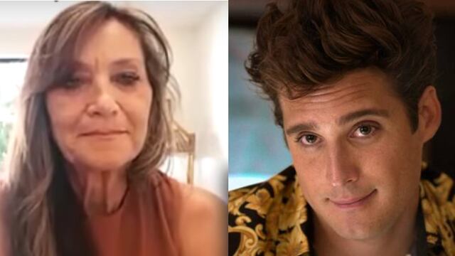 Claudia de Icaza y Diego Boneta como 'Luis Miguel'