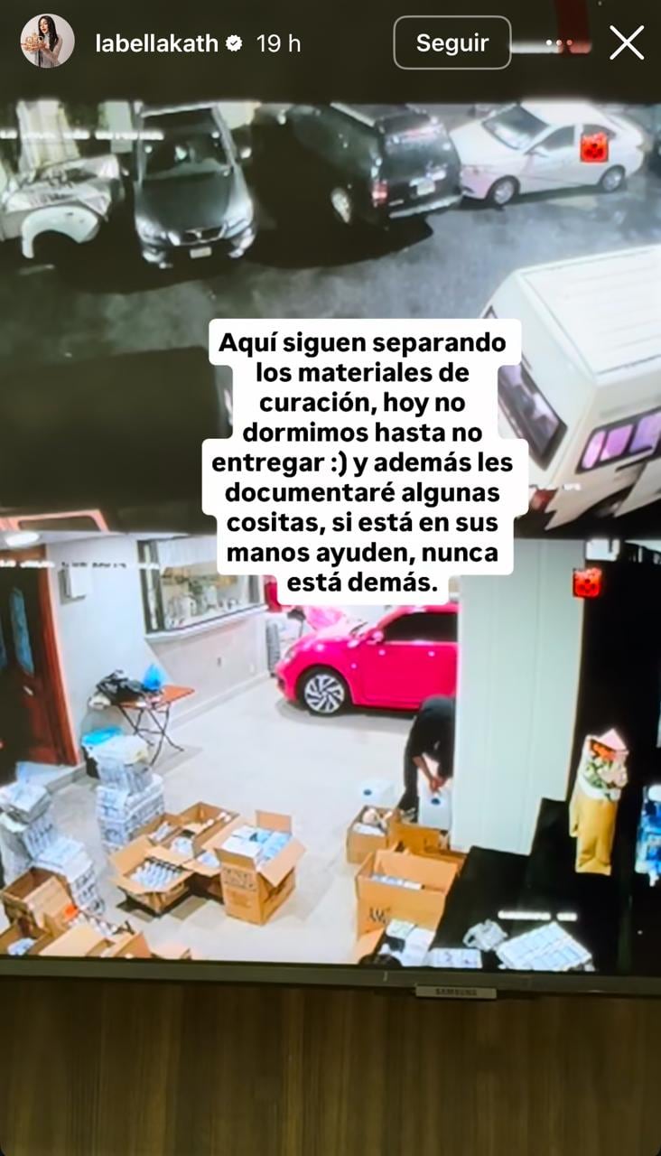 Bellakath compra material de curación para víctimas de explosión en Iztapalapa