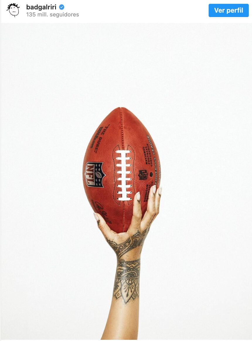Rihanna estaría en el show del medio tiempo del Super Bowl 2023