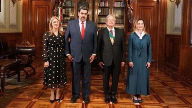 Nicolás Maduro y Andrés Manuel López Obrador