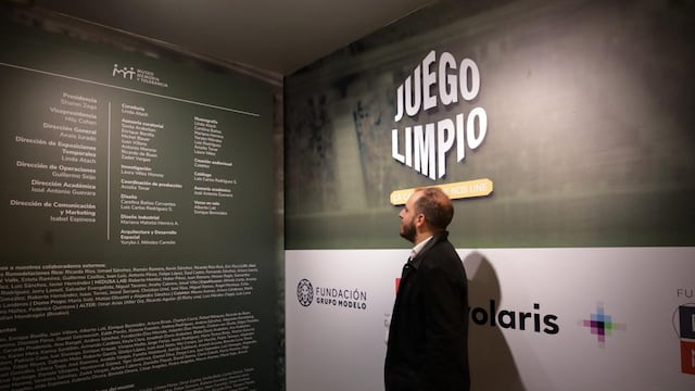 Presentación de la exposición “Juego limpio: la cancha que nos une”