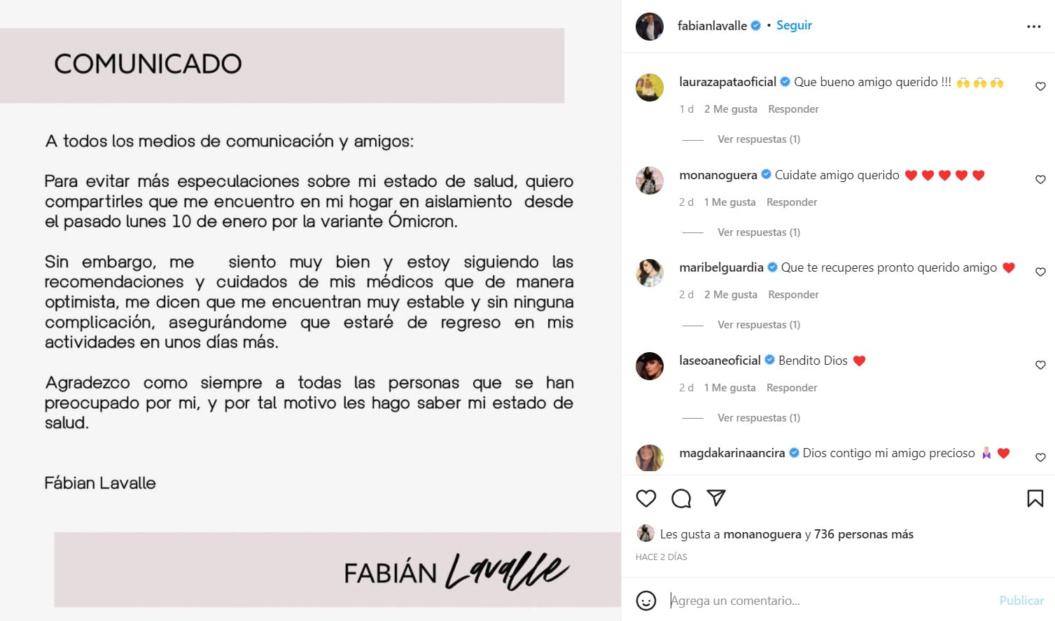 Publicación de Fabián Lavalle