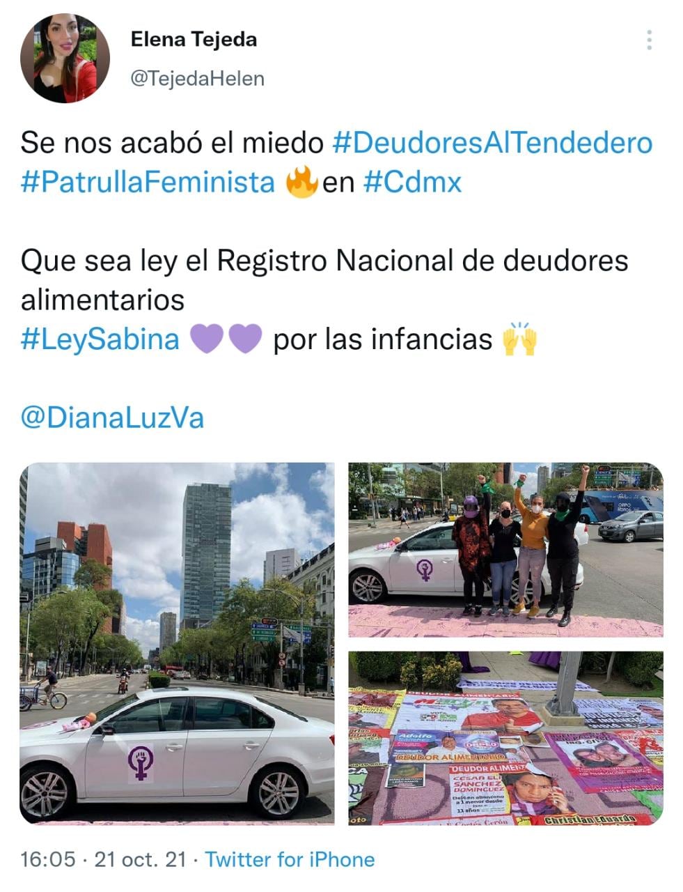 Protesta en la CDMX