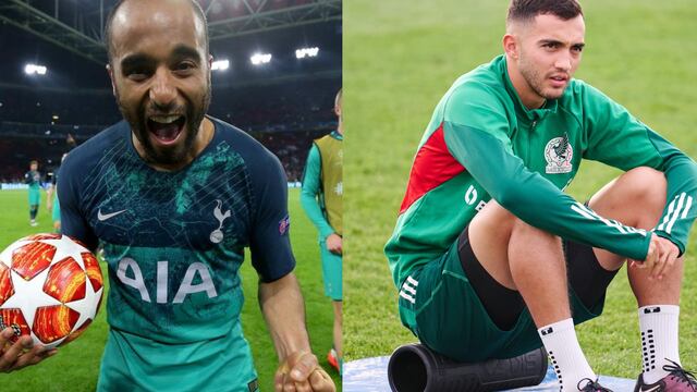 Lucas Moura y Luis Chávez
