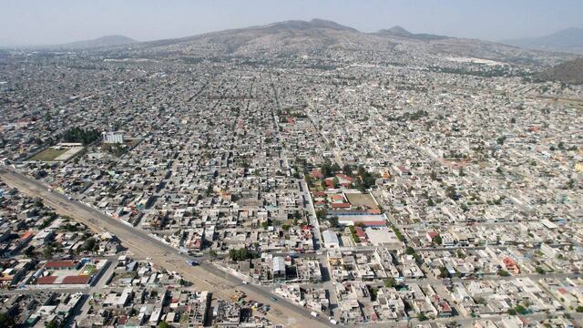 Vecindarios del oriente de Ciudad de México, zona densamente poblada