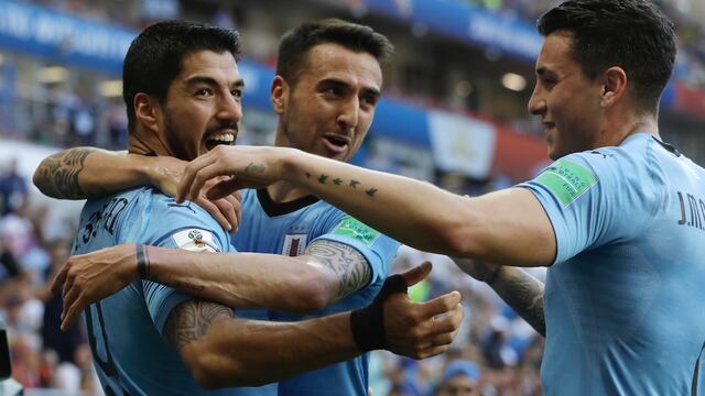 Uruguay derrotó a Arabia y deberá hacer lo mismo con Rusia si es que quiere quedar como líder del Grupo A