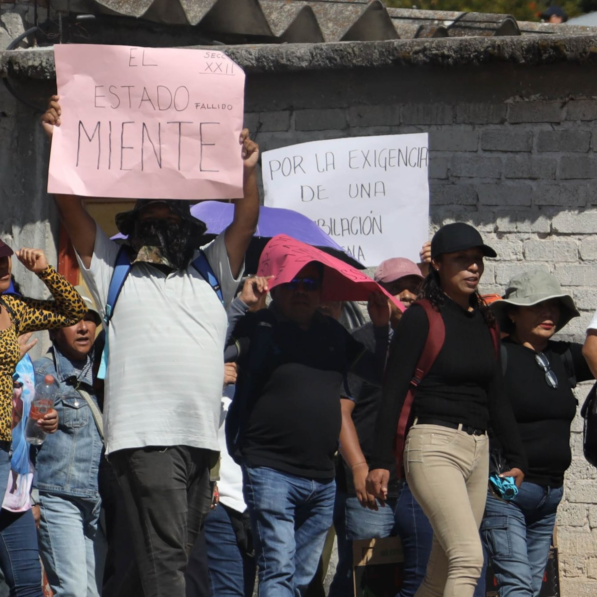 El obradorismo recibe a Sheinbaum en Oaxaca