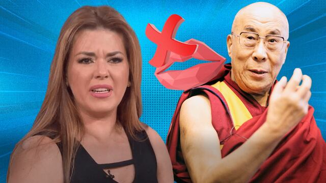 Alicia Machado llama “viejo inmundo” al Dalai Lama