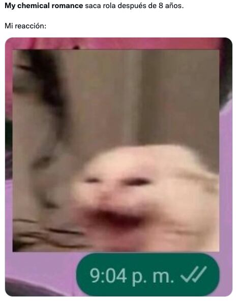 Memes por el regreso de My Chemical Romance