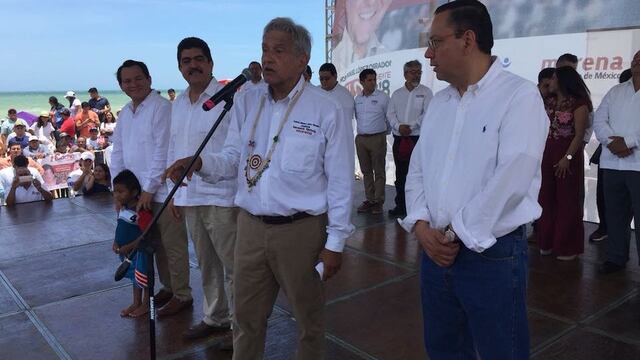 Andrés Manuel López Obrador suma a Manuel Espino a su campaña