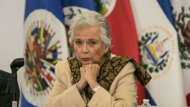 Olga Sánchez Cordero, titular de la Segob, se pronunció sobre la designación de la nueva titular de la CNDH