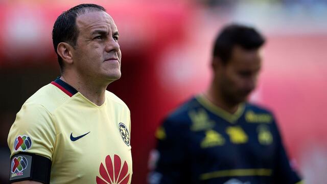 Cuauhtémoc Blanco en su último juego como profesional.