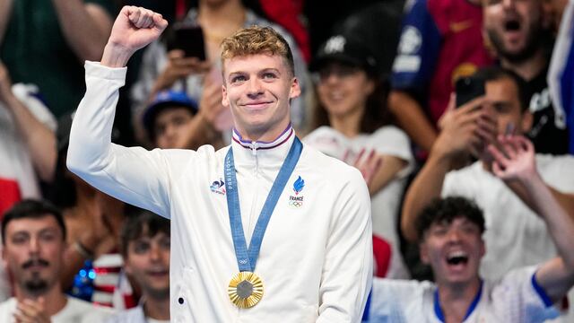 Léon Marchand logró romper récord de Michael Phelps en los Juegos Olímpicos