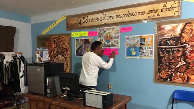 Maestro en regreso a clases