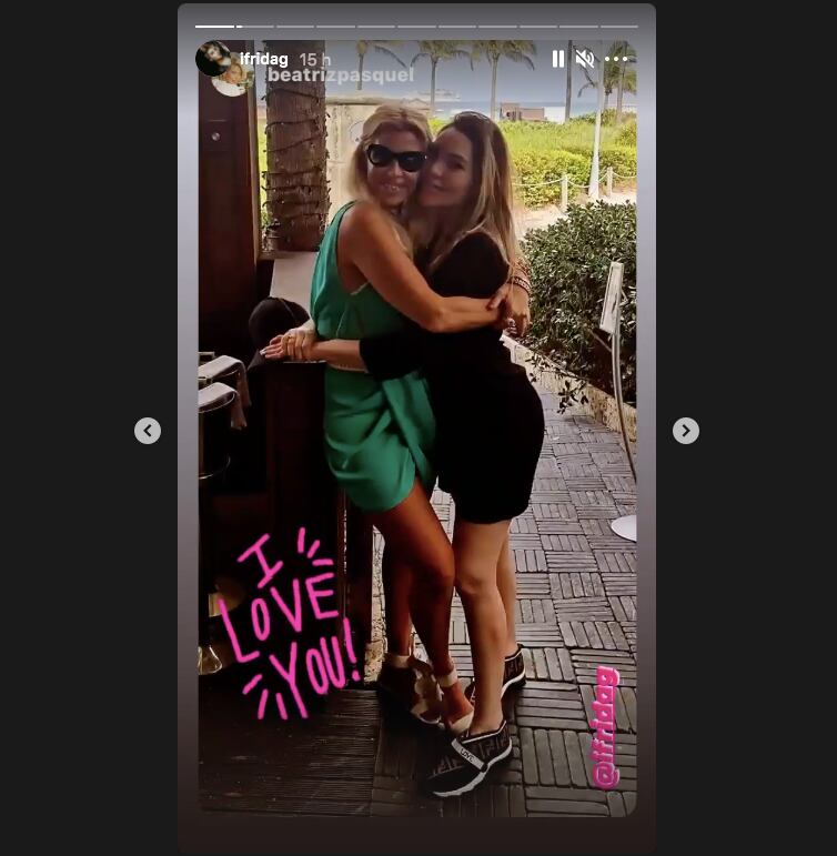 Beatriz Pasquel y Frida Sofía