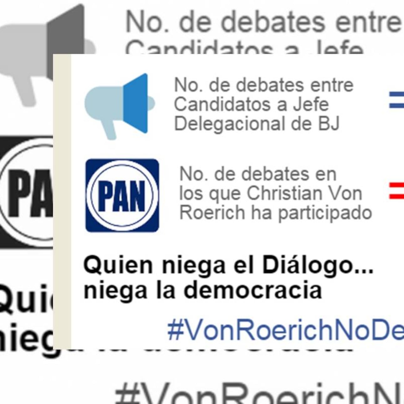 @Christianvonroe, el panista de NO debate