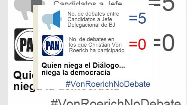 @Christianvonroe, el panista de NO debate