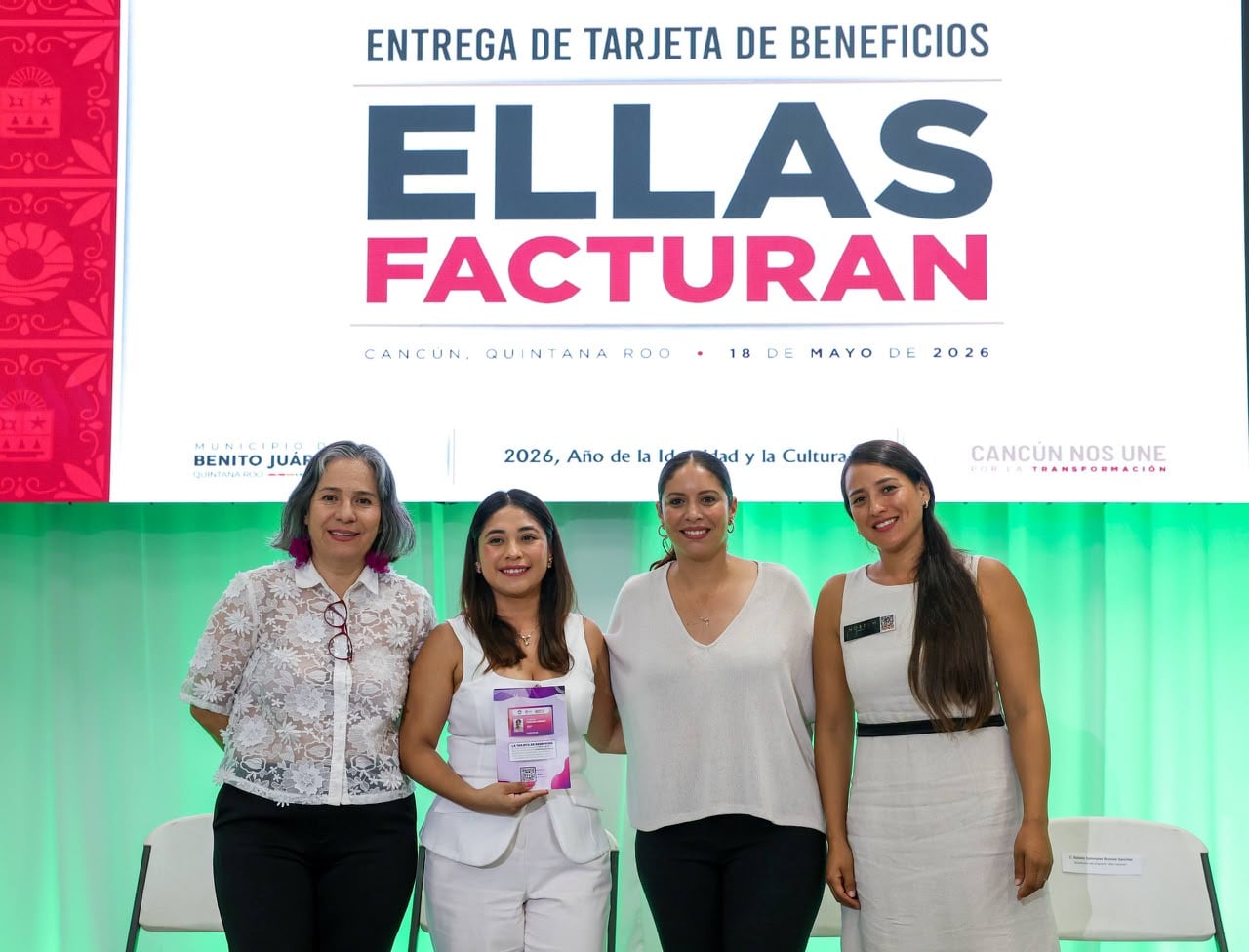 Ellas Facturan impulsa a más de 3 mil emprendedoras en Benito Juárez.