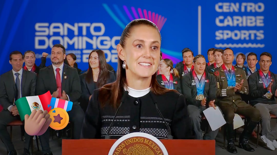 Sheinbaum anuncia premio para atletas y entrenadores tras récord histórico en Centroamericanos