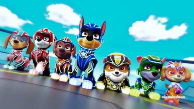 Fondo de los nuevos cachorros de Paw Patrol