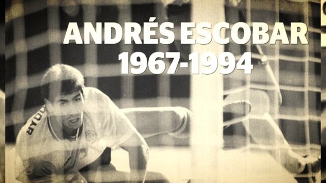 VIDEO: Se cumplen 20 años del autogol que acabó en el asesinato de Andrés Escobar