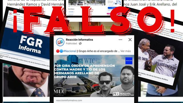 Falso que se investigue a mamá y tío de dueños de Grupo Arhe