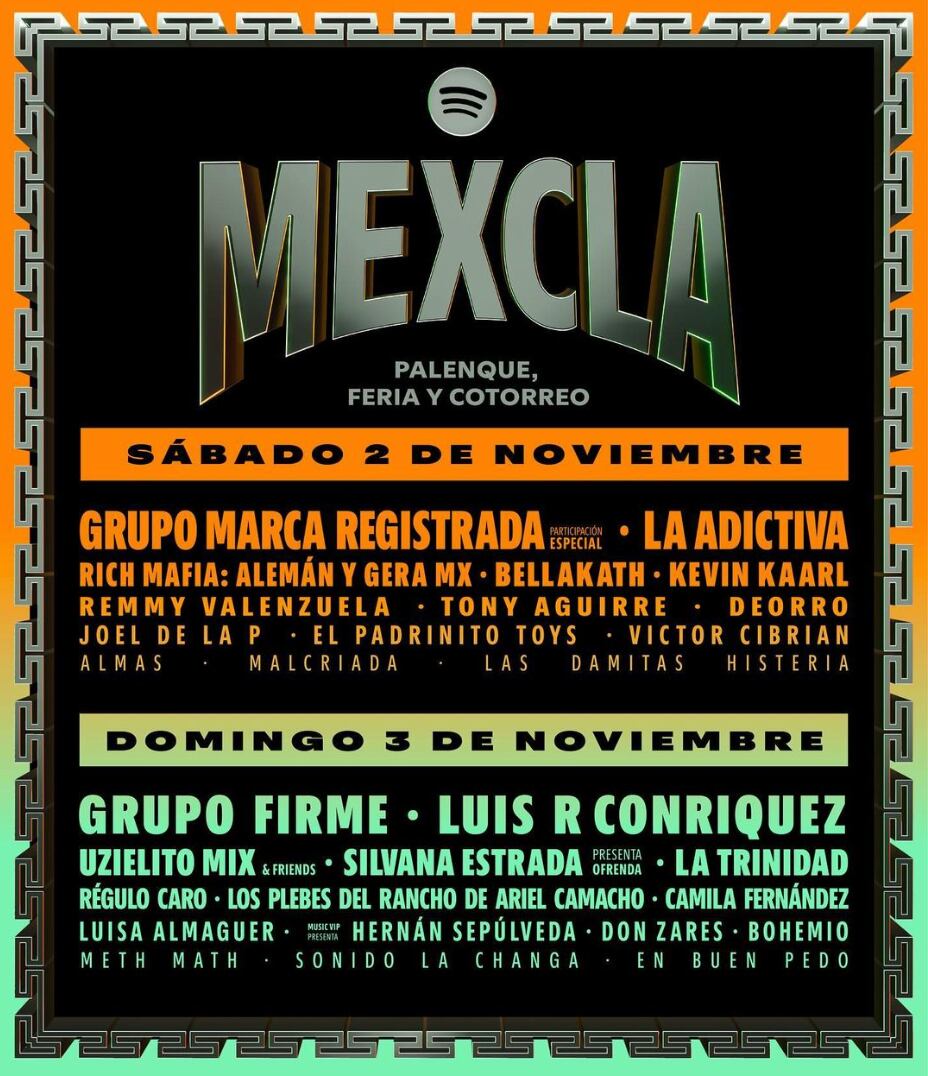 Mexcla Spotify 2024