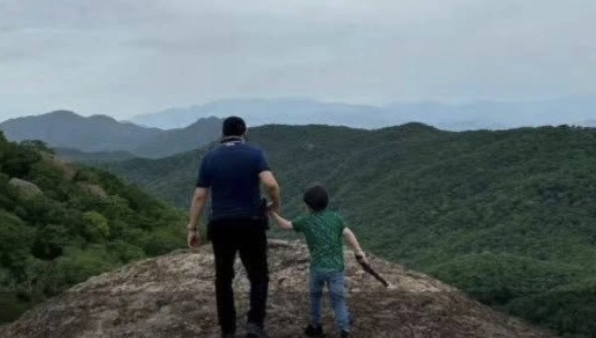 Ceferino Espinoza Angulo y quien sería su hijo