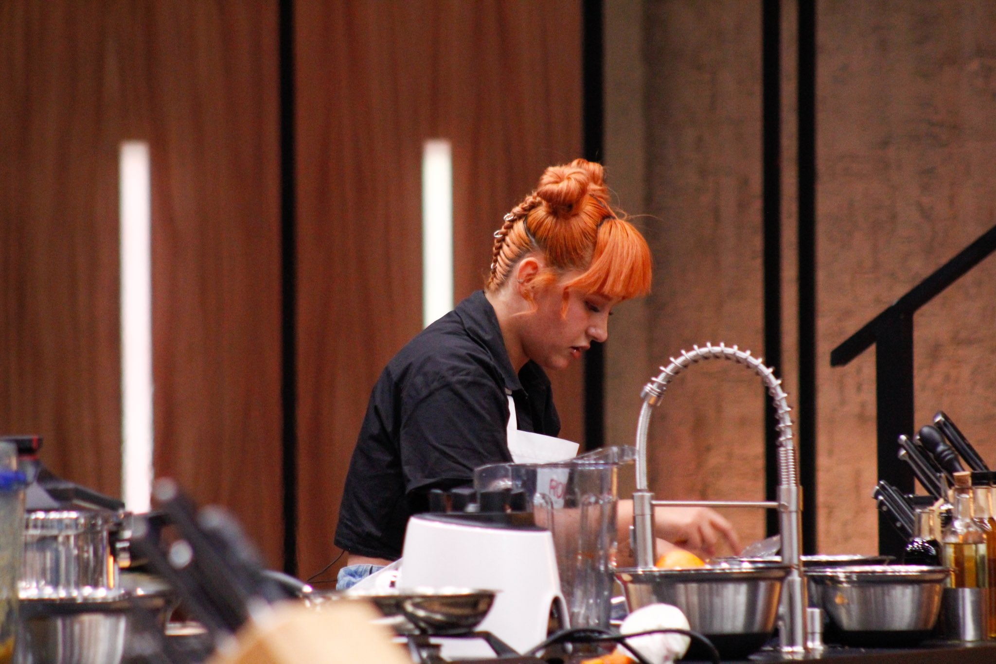 Romina Marcos en MasterCherf Celebrity 2023