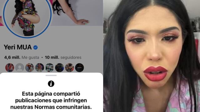 Yeri Mua: Esto pasó con la sanción de Facebook