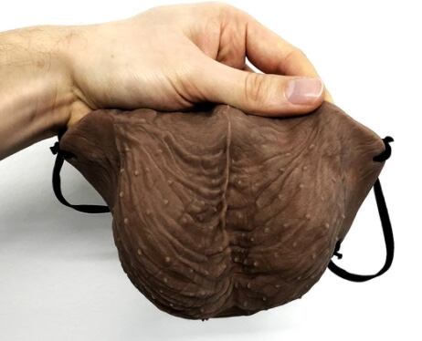 Cubrebocas de escroto