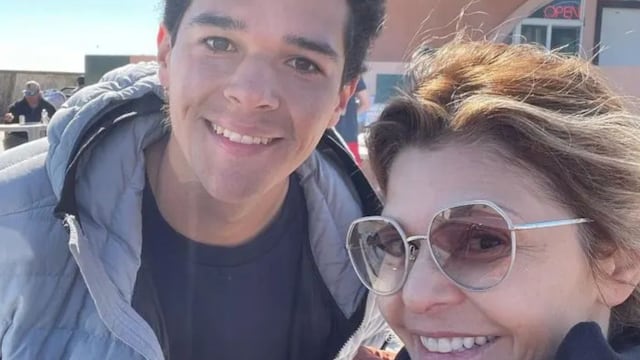 El hijo de Itatí Cantoral estudia en Estados Unidos.