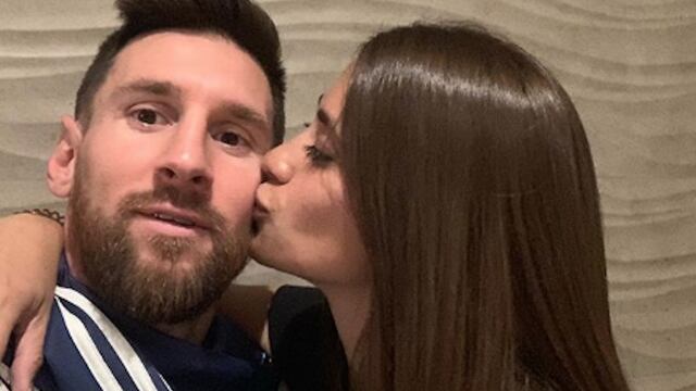 Lionel Messi y Antonela Roccuzzo