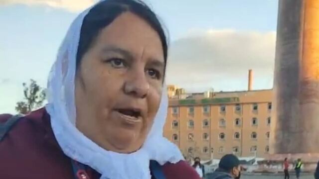 Señora católica de Zacatecas