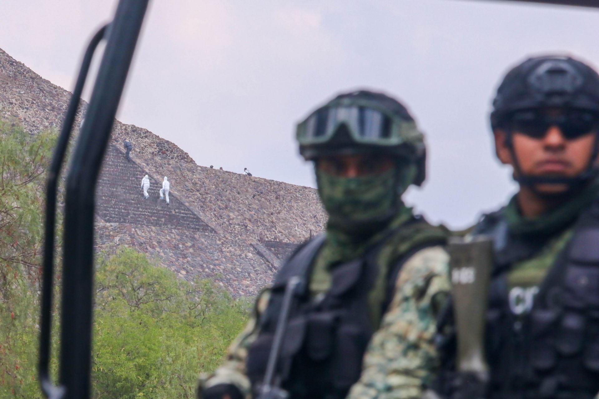 Teotihuacán: saldo de 13 heridos y 2 muertos; activan apoyo a víctimas.