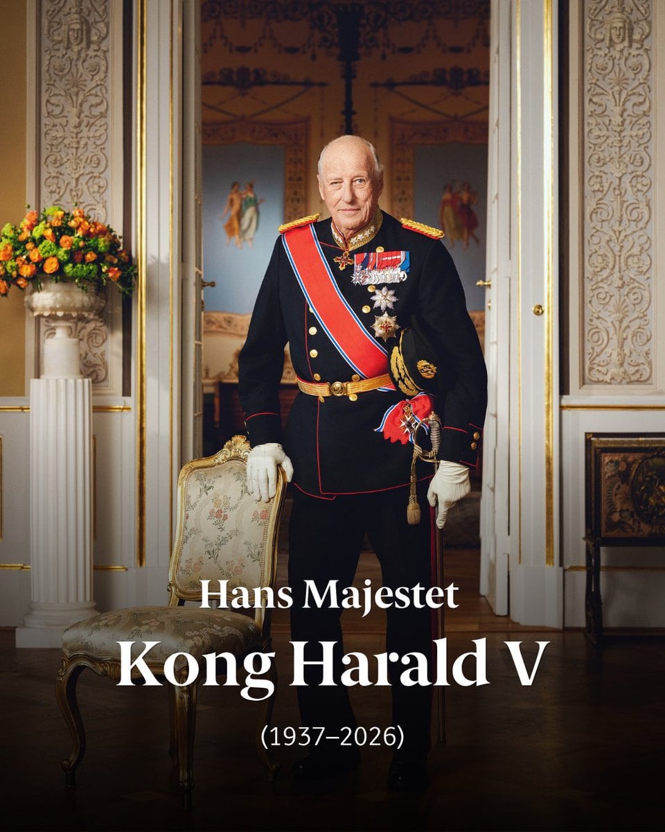 ¿De qué murió Harald V? El rey de Noruega tenía 89 años