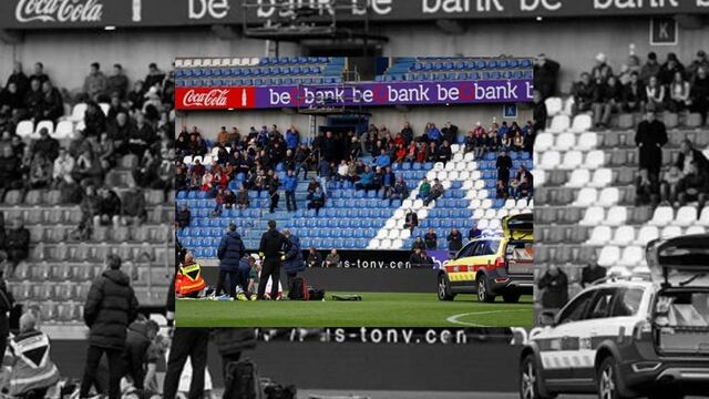 Jugador belga sufre infarto