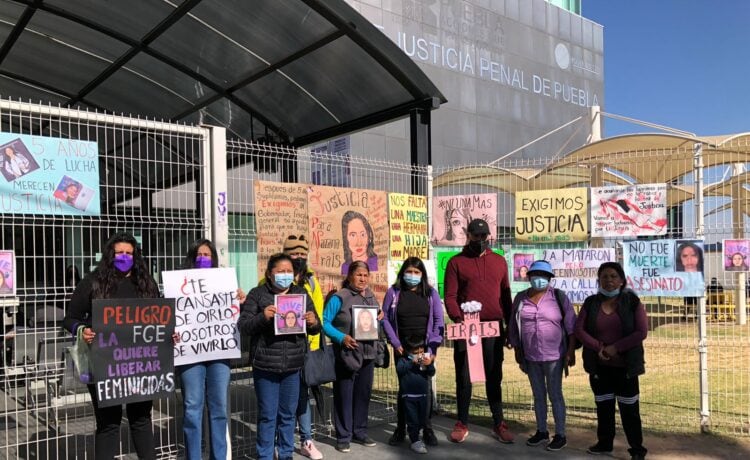 Protesta por el feminicidio de Nazaria Simón